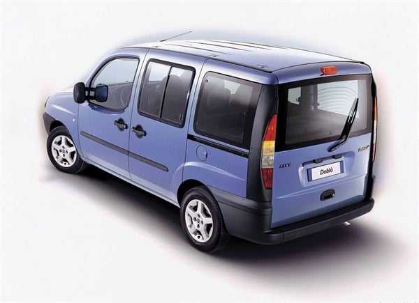 Fiat Doblo 2000-2009 Arası 2li Cam Rüzgarlık