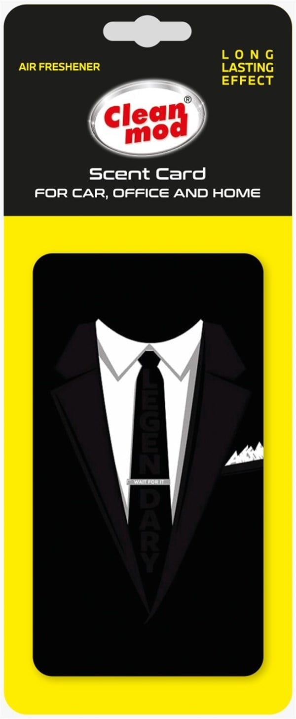 Cleanmod Scent Card Koku Kartı Ortam ve Oto Kokusu Centilmen