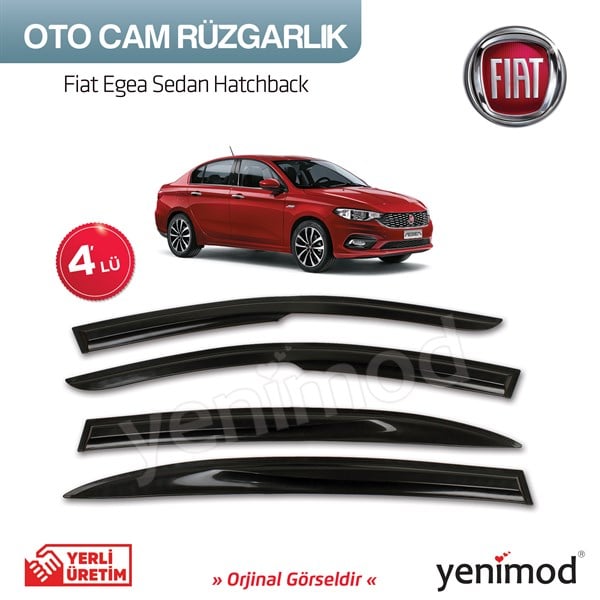 Fiat Egea Sedan Hatchback 4lü Cam Rüzgarlık