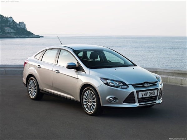 Ford Focus 3-4 SD Spoiler 2011-2017 Piano Black