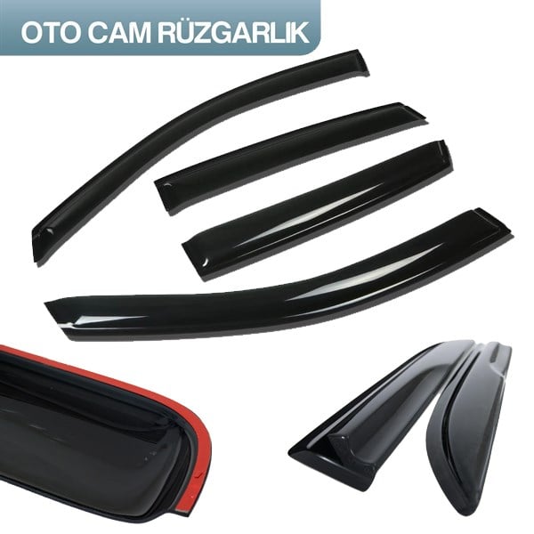 Honda Civic 2001-05 Cam Rüzgarlık
