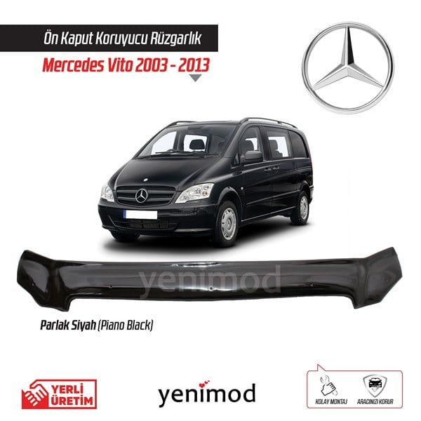 Mercedes Vito Kaput Koruyucu Rüzgarlık 2003-2013