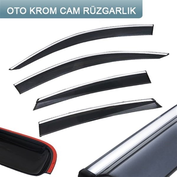 Opel Grandland X Krom Cam Rüzgarlık