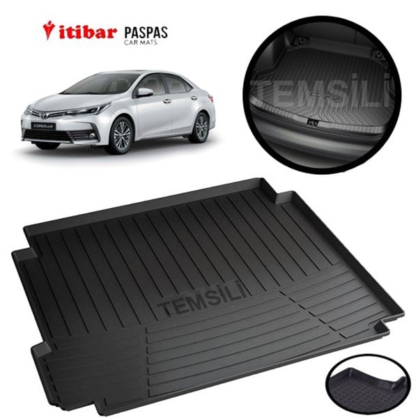 Toyota Corolla 2013 ve Üzeri 3D Bagaj Havuzu