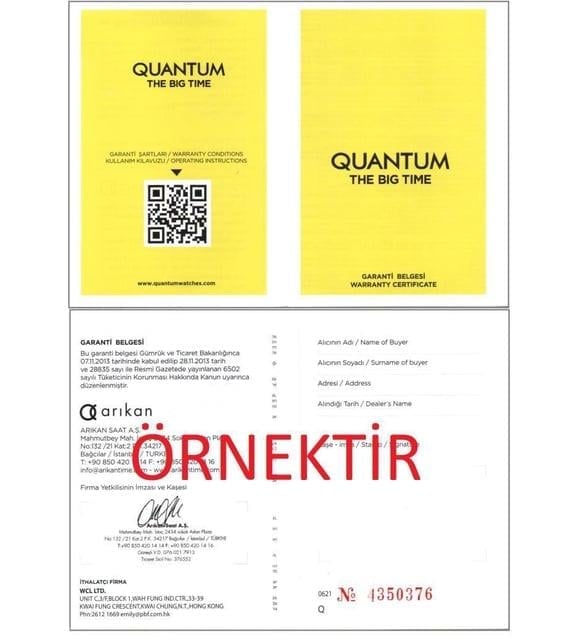 Quantum Q-Master QMG1065.599 Otomatik Erkek Kol Saati
