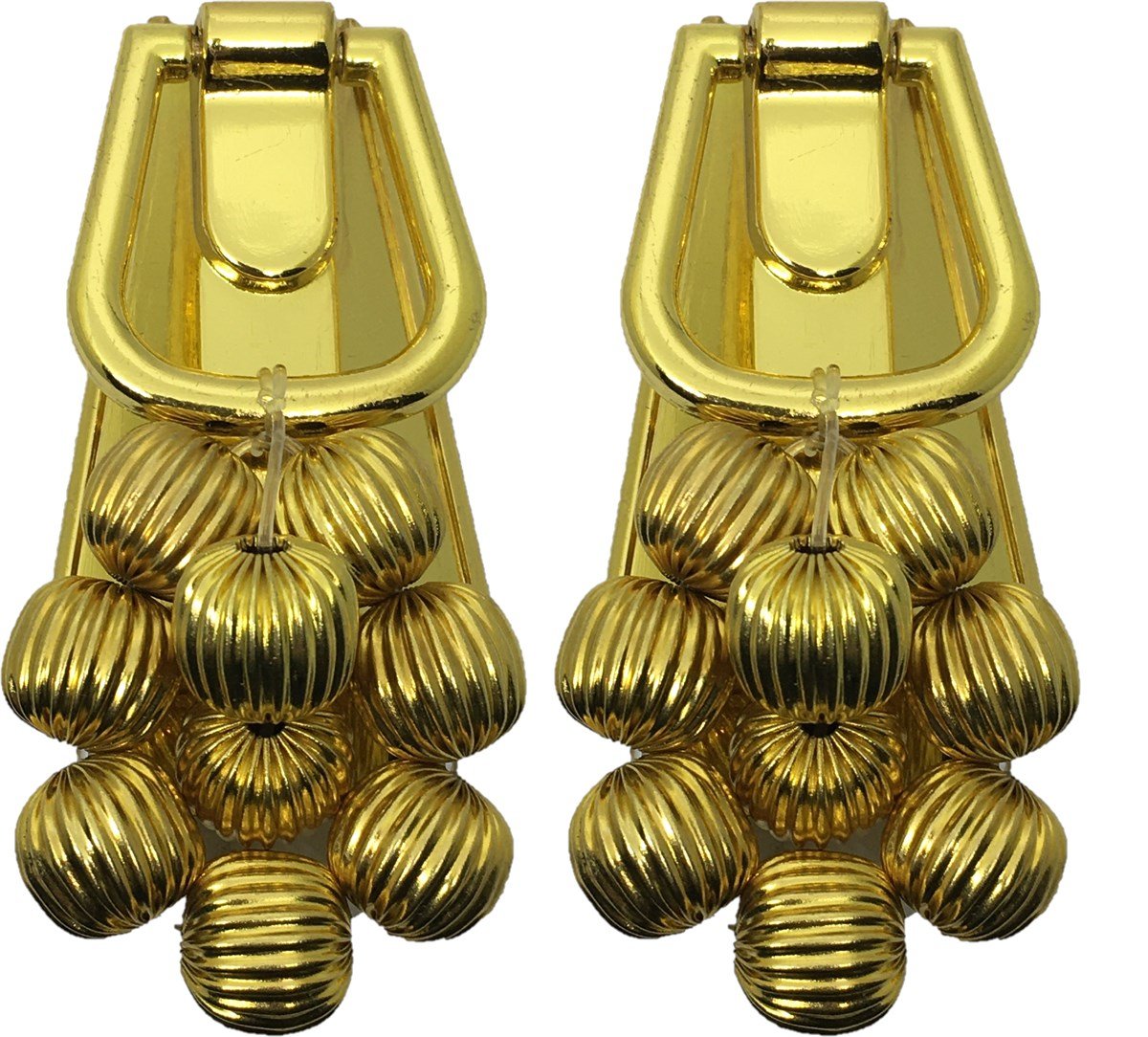 GOLD METAL-BONCUK ÇİÇEK FORMLU KÜPE