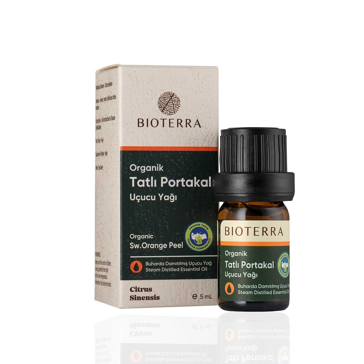 Bioterra Organik Tatlı Portakal Uçucu Yağı 5 ml