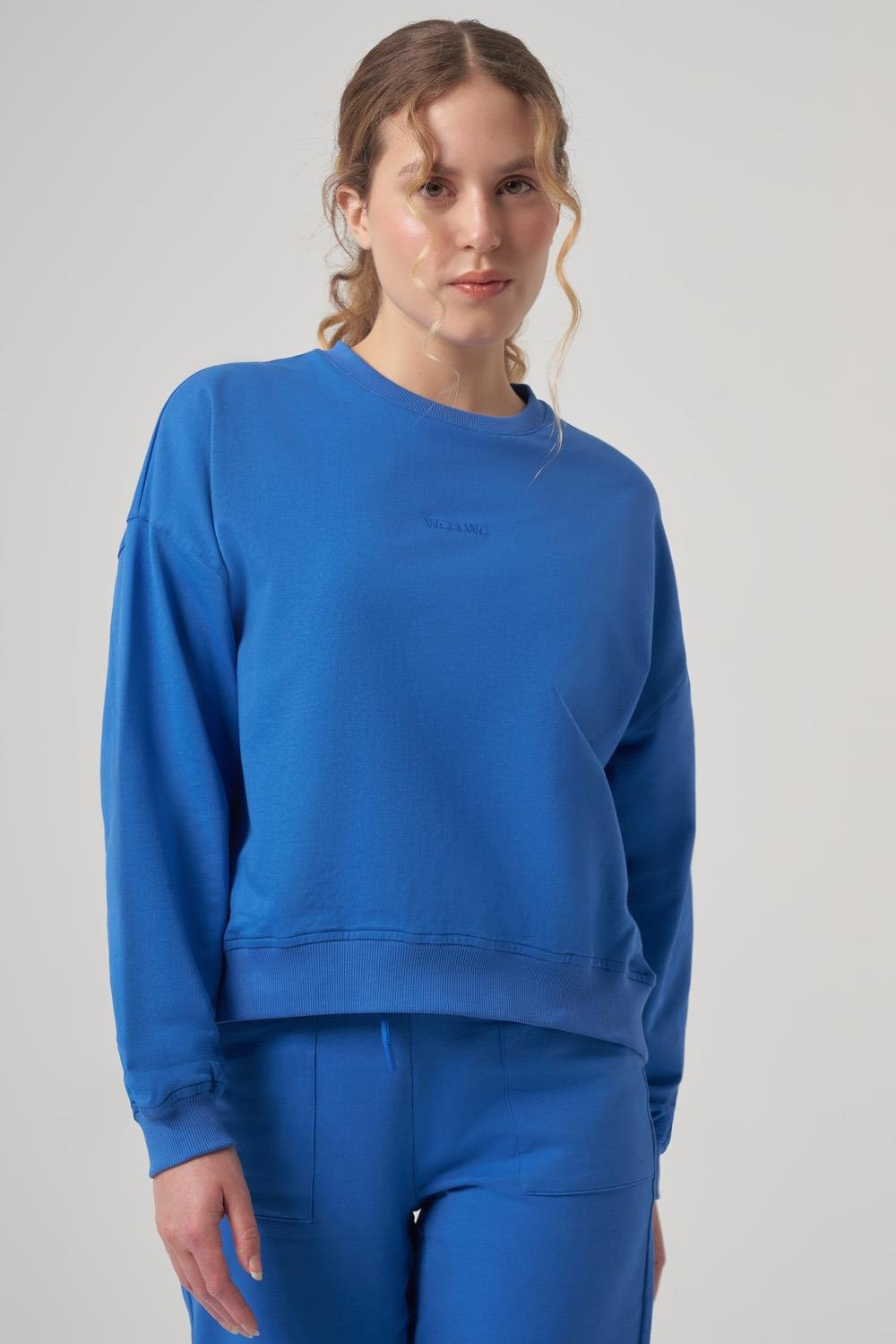 WELLWE-SANDERONA sax oversize iki iplik sweatshirt-Sweatshirt