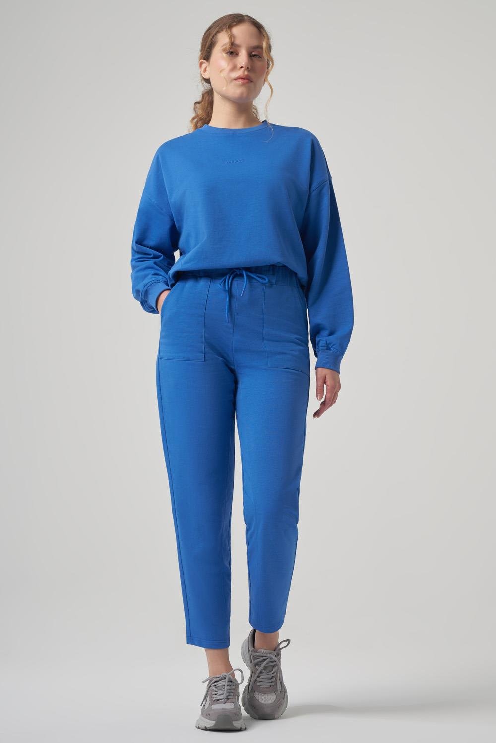 WELLWE-SANDERONA sax oversize iki iplik sweatshirt-Sweatshirt