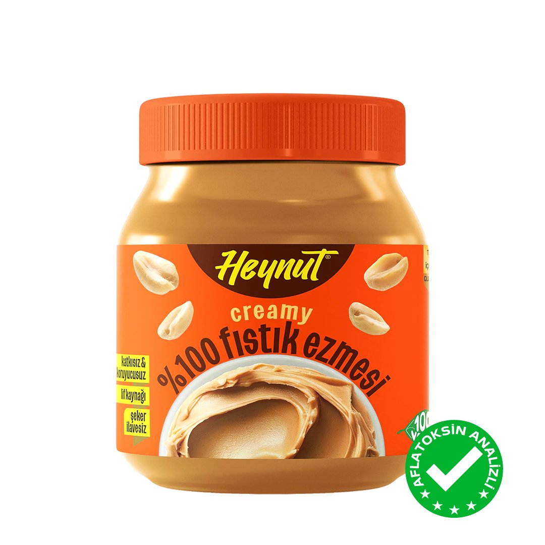 %100 Fıstık Ezmesi Creamy 350g