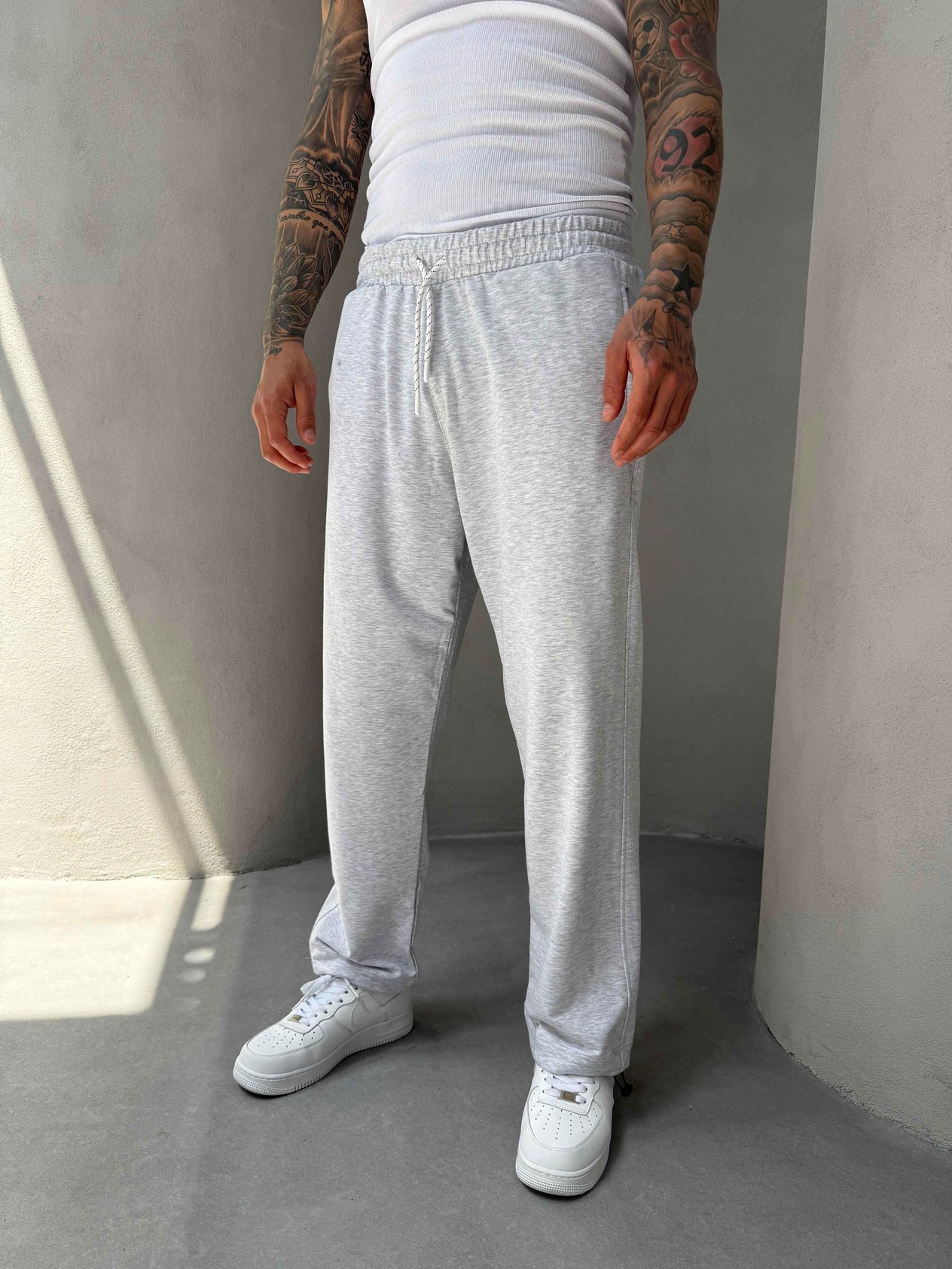 Gri Baggy Eşofman