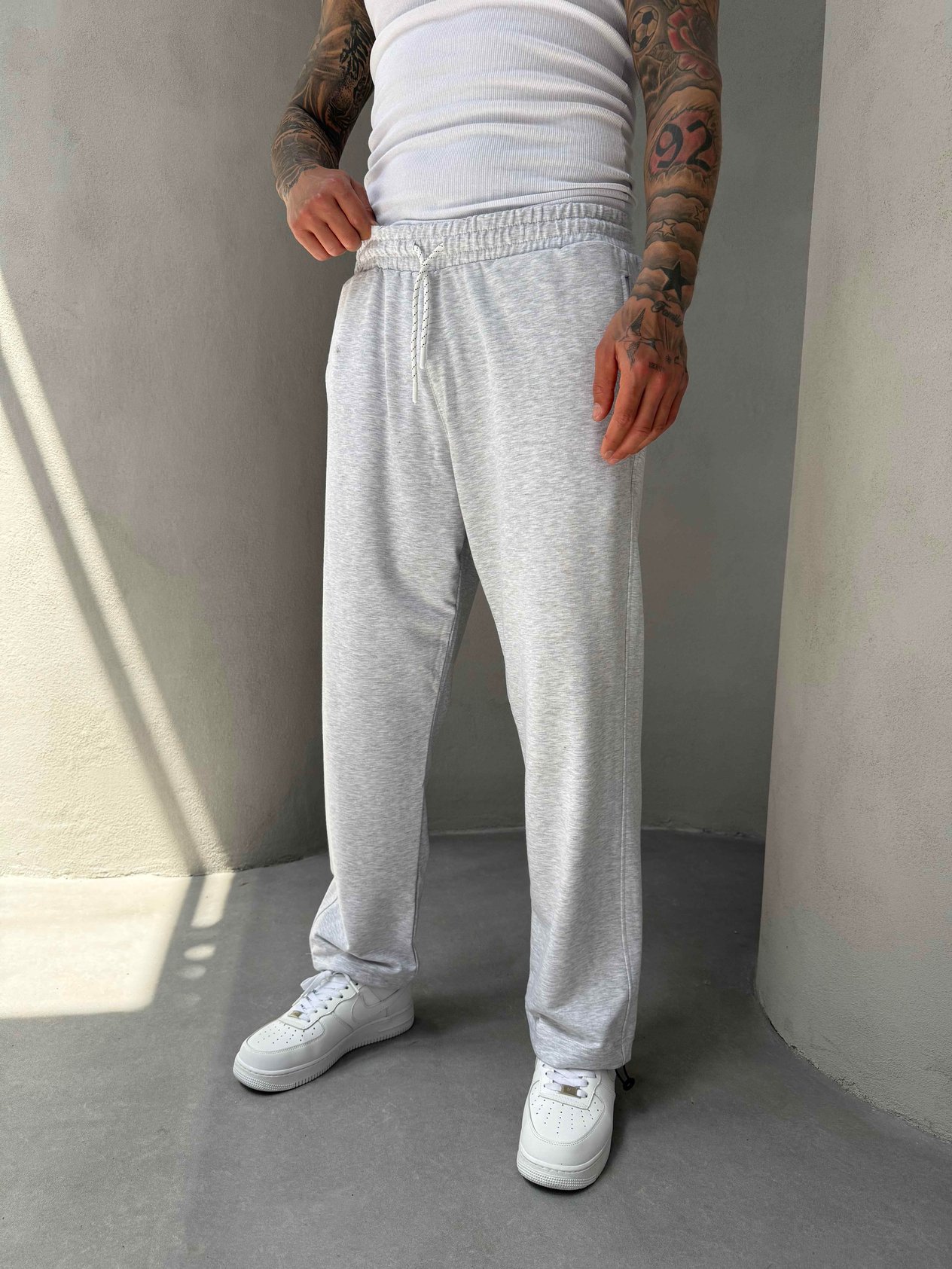Gri Baggy Eşofman
