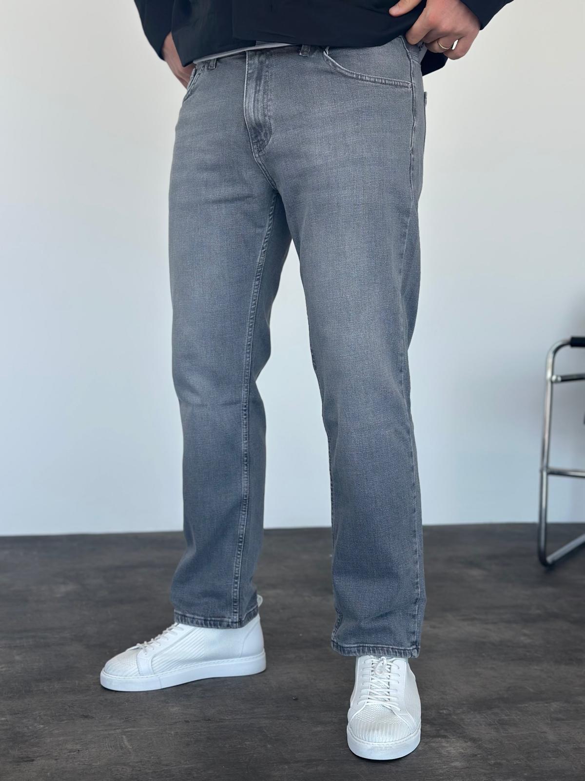 Koyu Gri Regular Fit Jean
