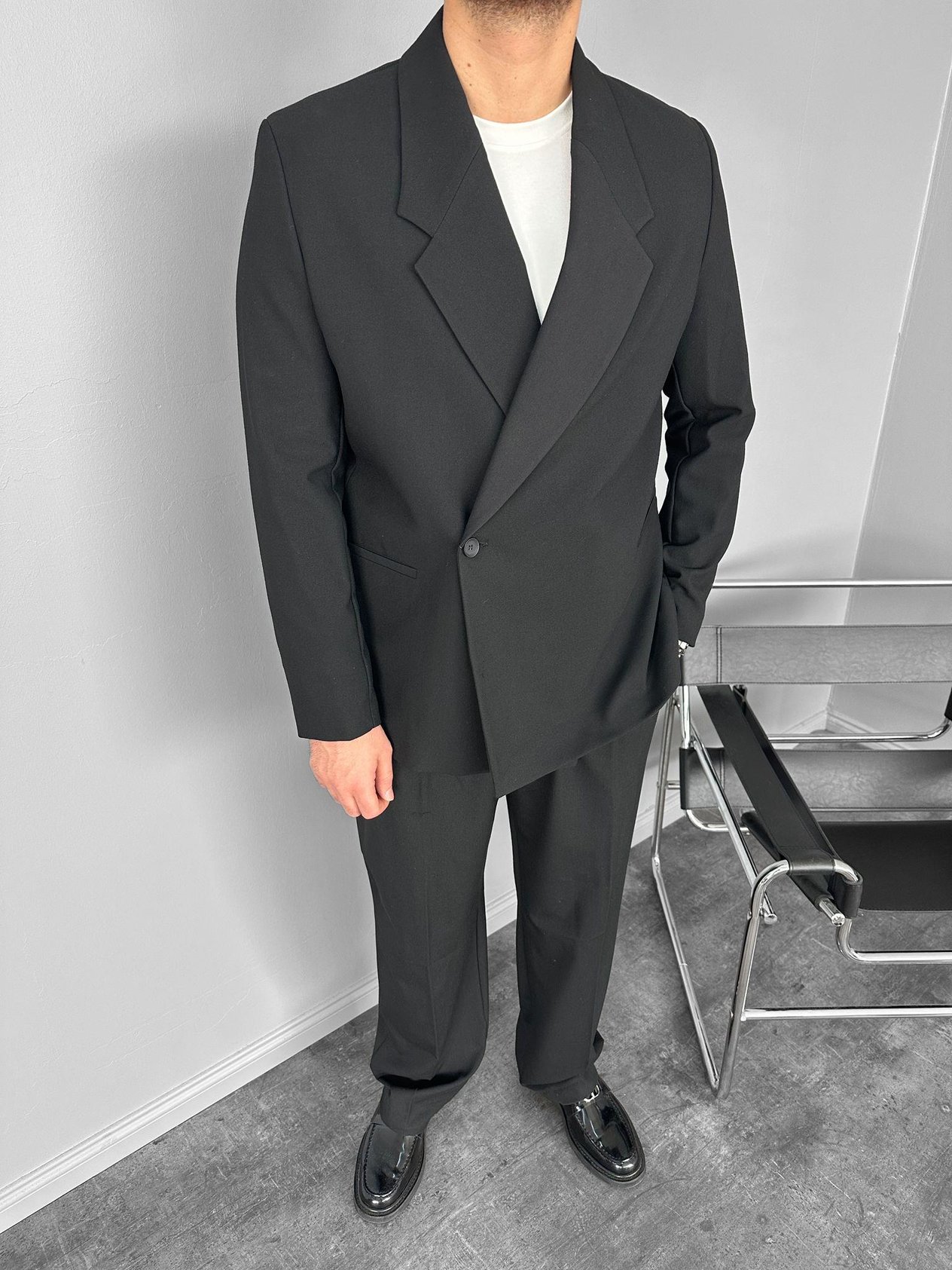 Siyah Oversize Takım Elbise