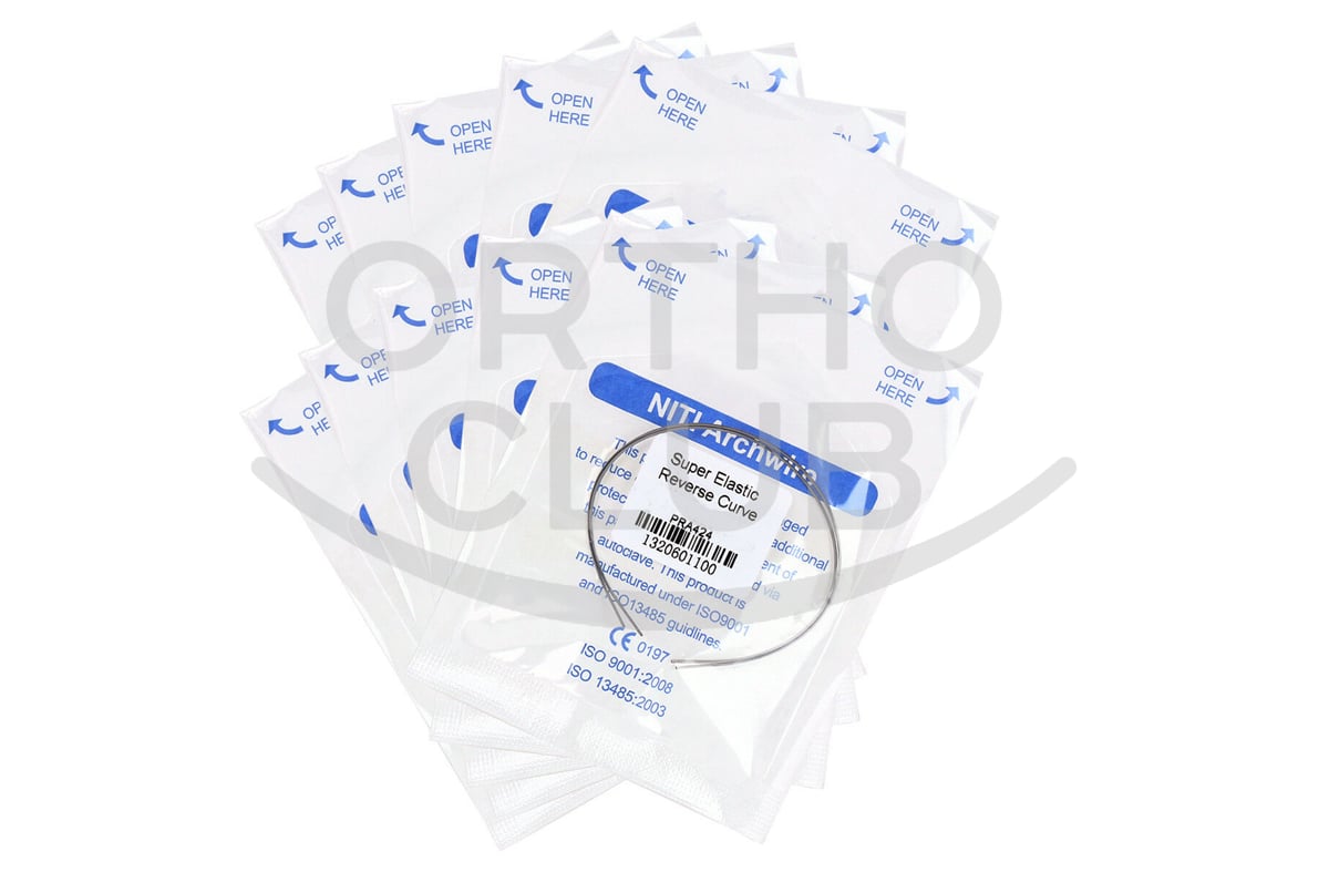 NiTi Reverse Curve 0.016 Wire Upper