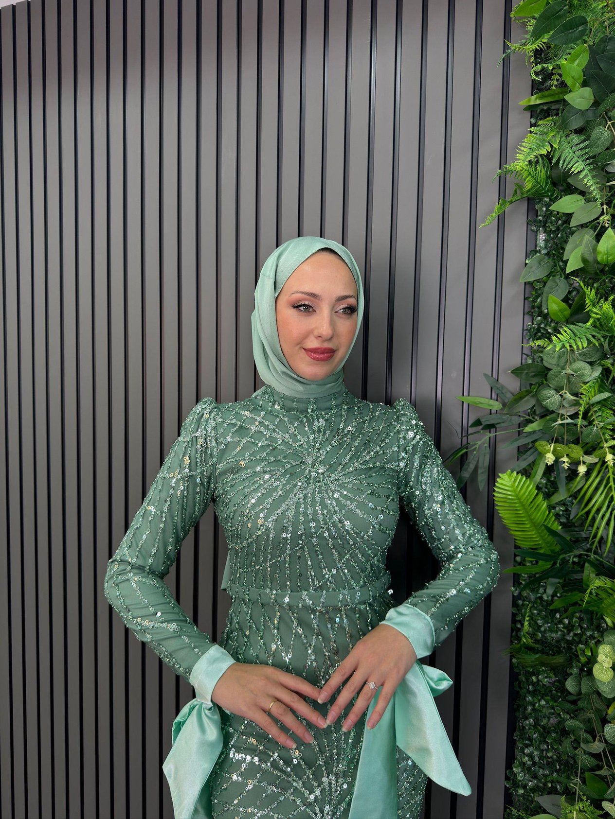 Abiye
Armanda Abiye Mint Yeşili