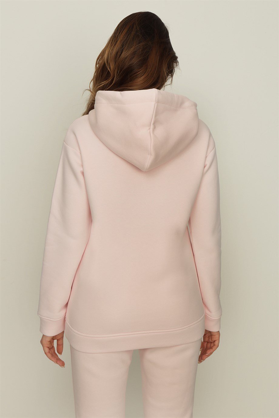 Kadın Kapüşonlu Peçli Sweatshirt
