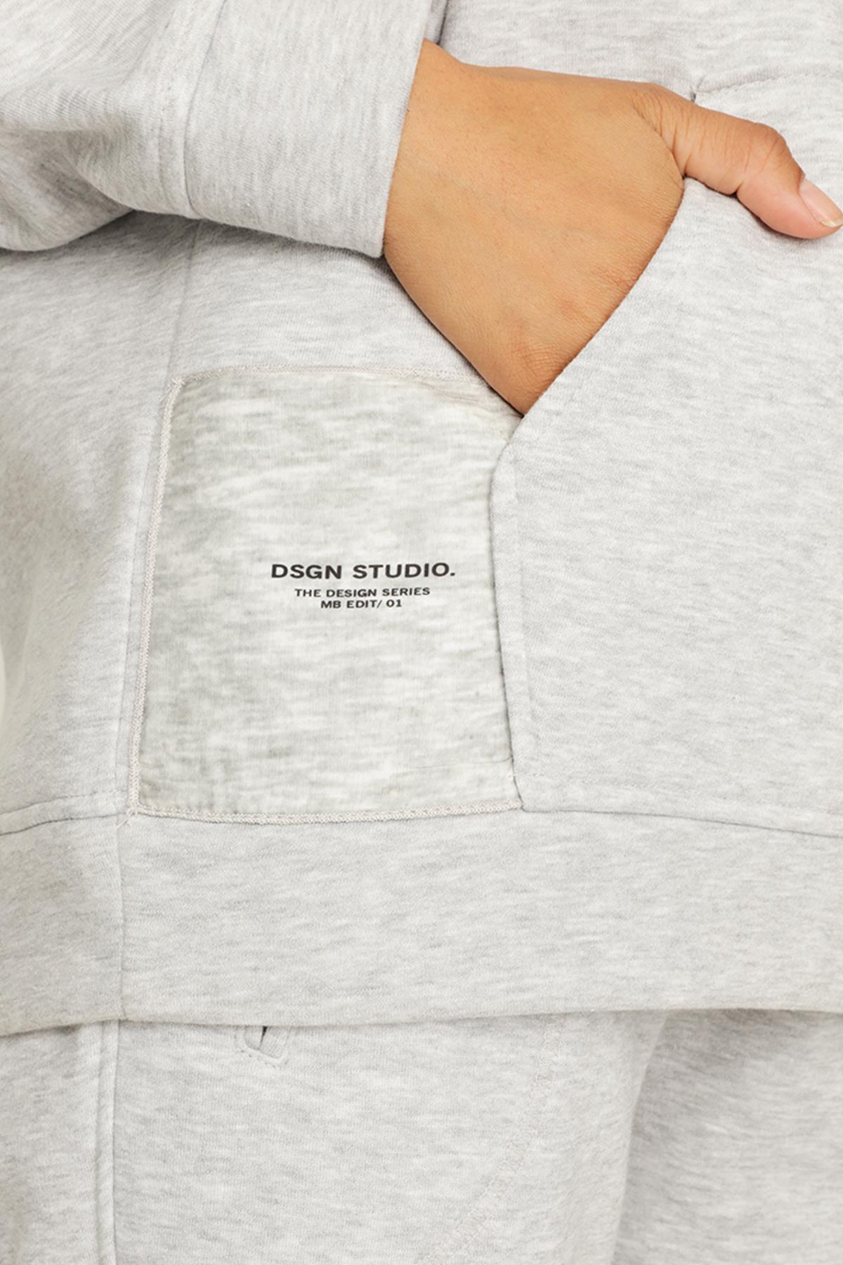 Kadın Kapüşonlu Peçli Sweatshirt
