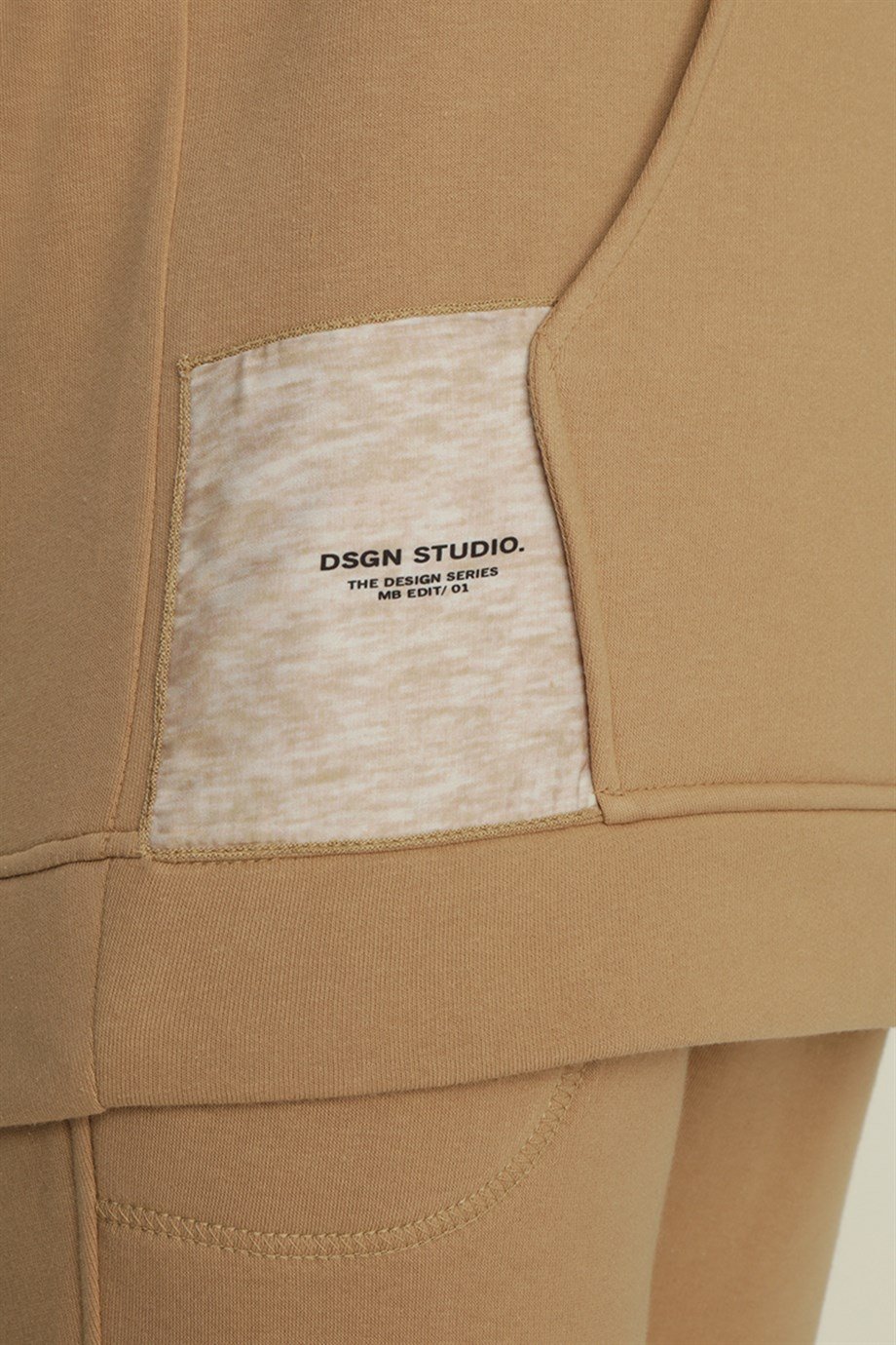 Kadın Kapüşonlu Peçli Sweatshirt