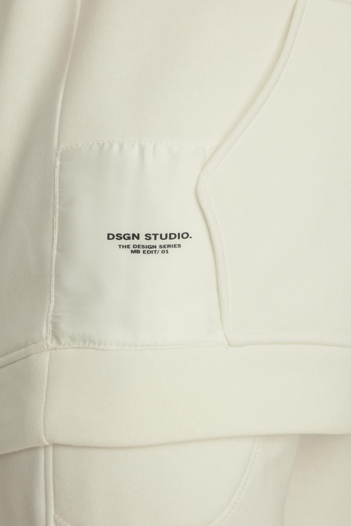 Kadın Kapüşonlu Peçli Sweatshirt