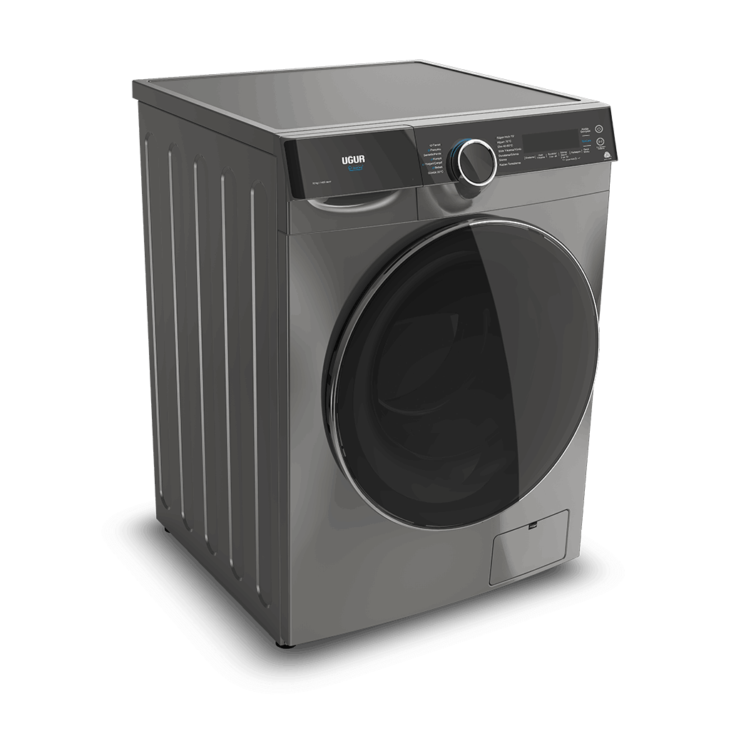 UĞUR UCM 21014 G101 ÇAMAŞIR MAKİNESİ 10KG 1400 DEVİR GRİ