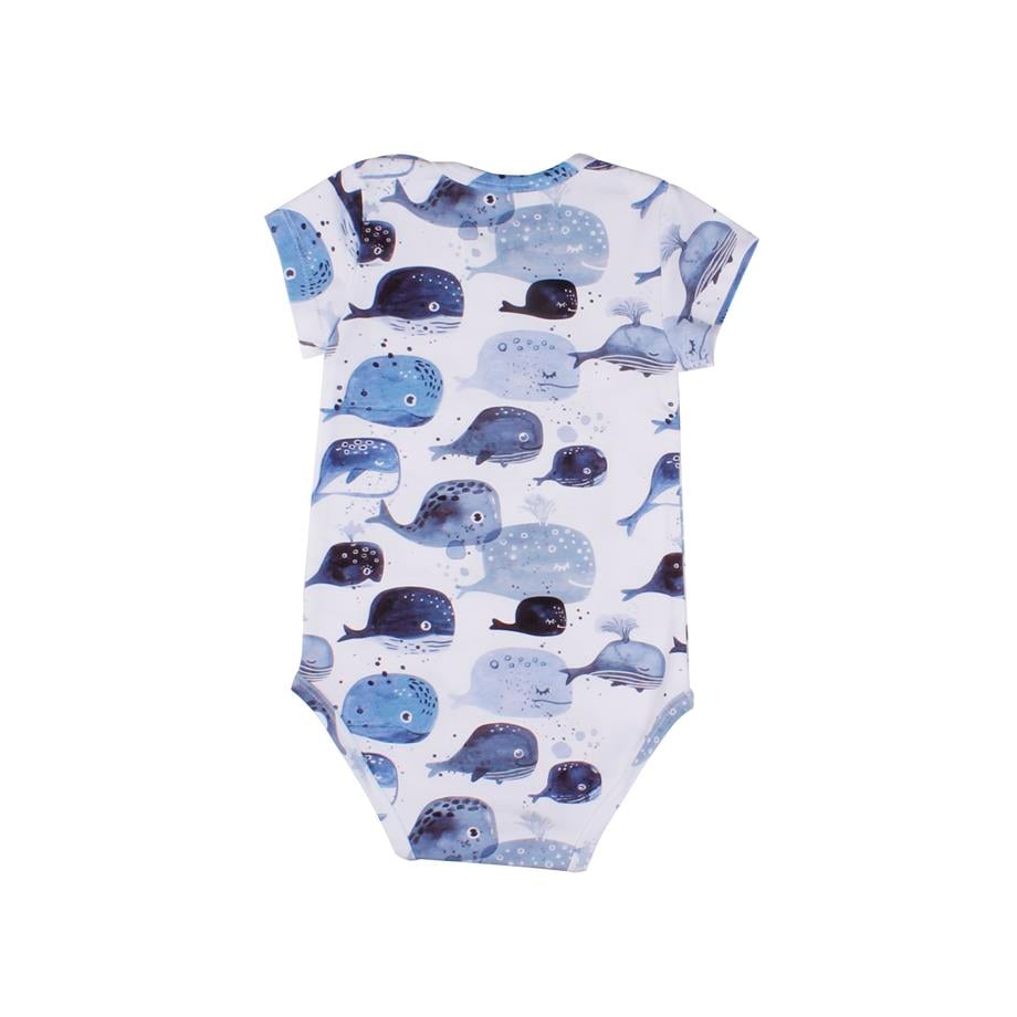 WalkiddyBodyBalina Desenli Organik Bebek Body