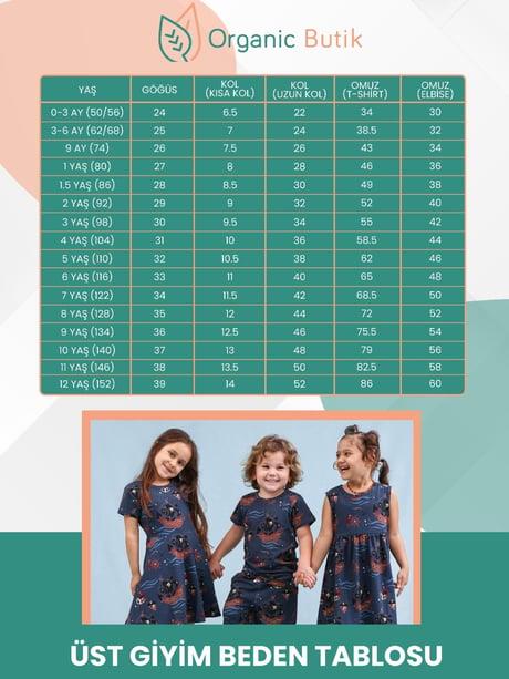 WalkiddySweatshirtTilki Desenli Organik Çocuk Sweatshirt
