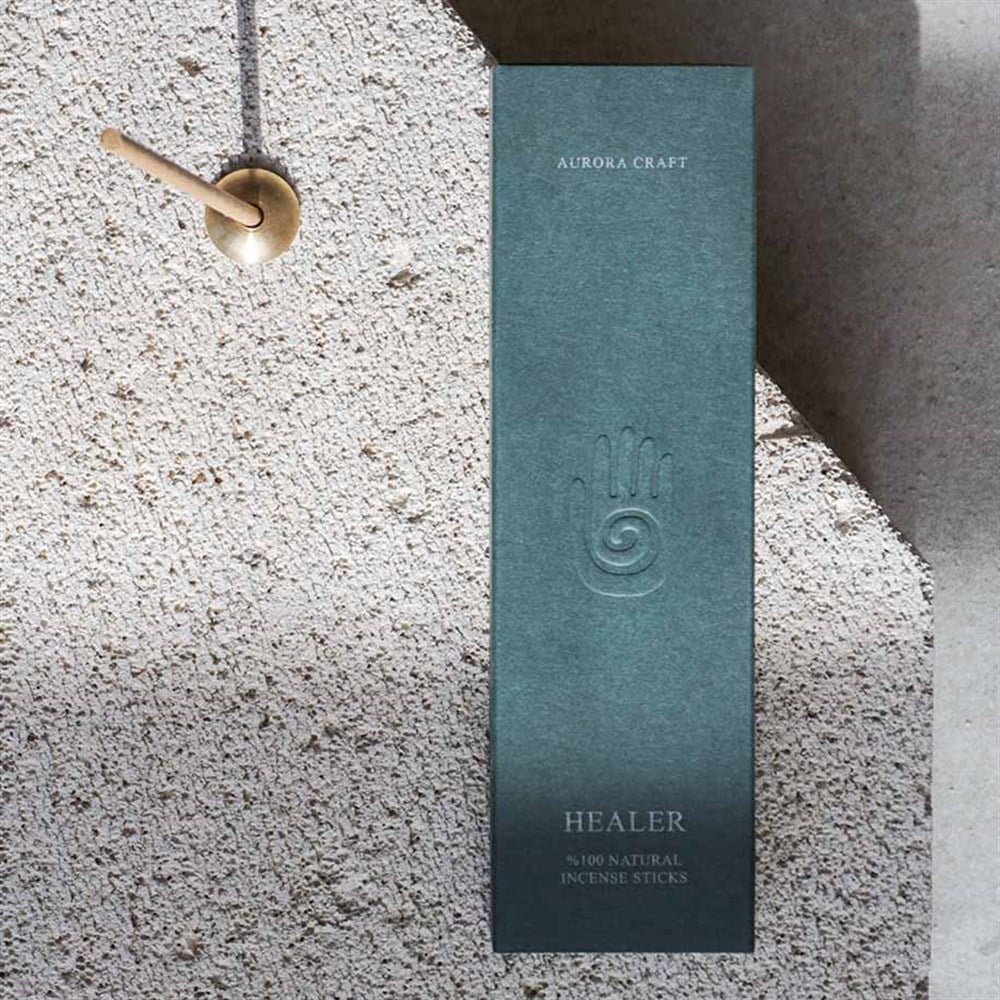 Coho Box Matte  Meditation Tütsülük & Aurora Healer Tütsü Hediye Seti