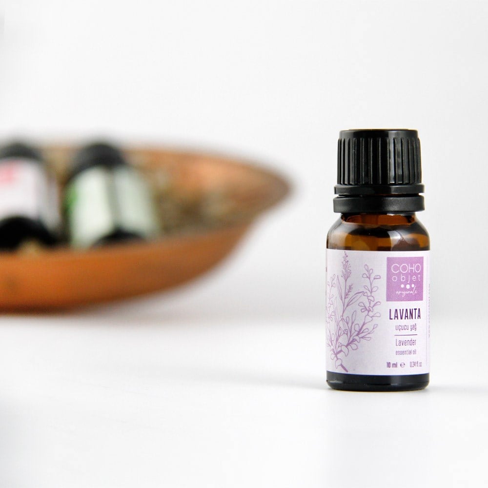 Coho Natural Lavanta & Okaliptus Aromaterapi Buhurdanlık Yağ Seti - 2 li