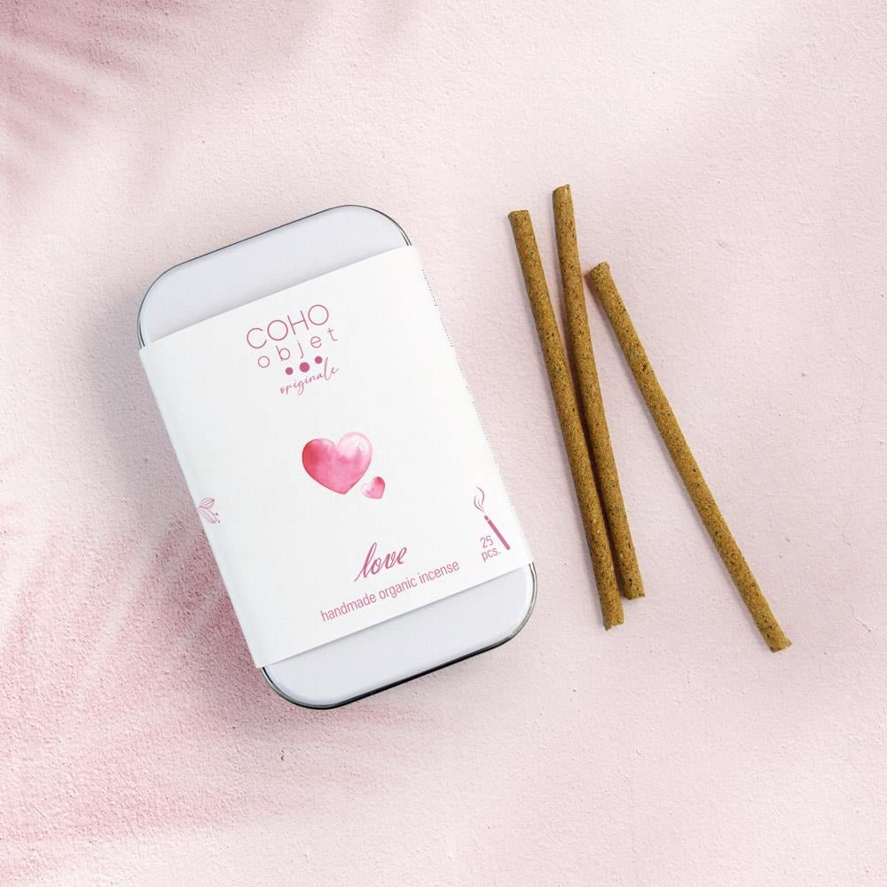 Coho Natural Love El Yapımı Organik Çubuk Tütsü