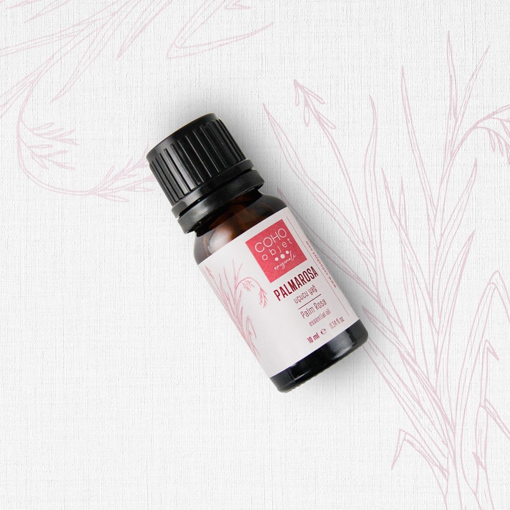Coho Natural Palmarosa Aromaterapi Uçucu Yağ Koku 10 ml