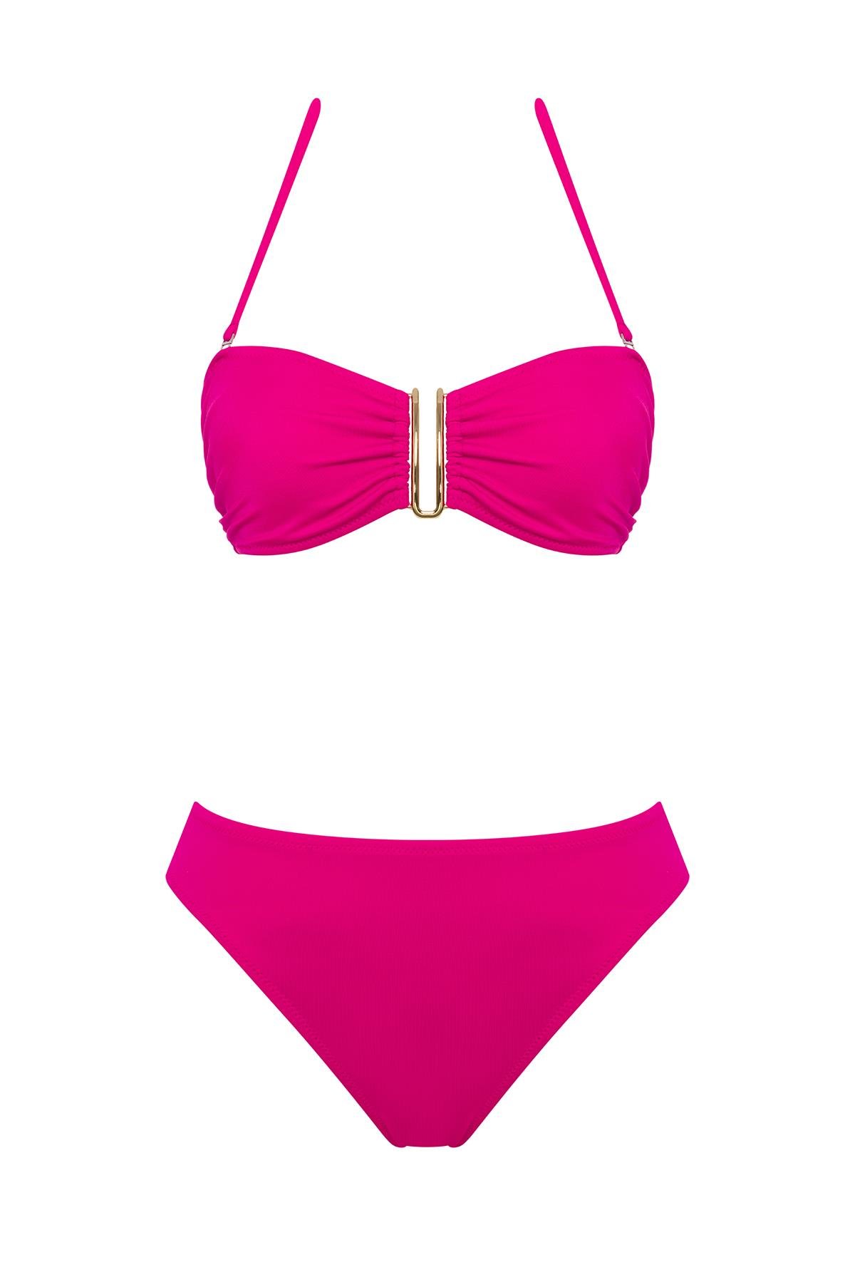 Aksesuarlı Brezilya Bikini Takım 