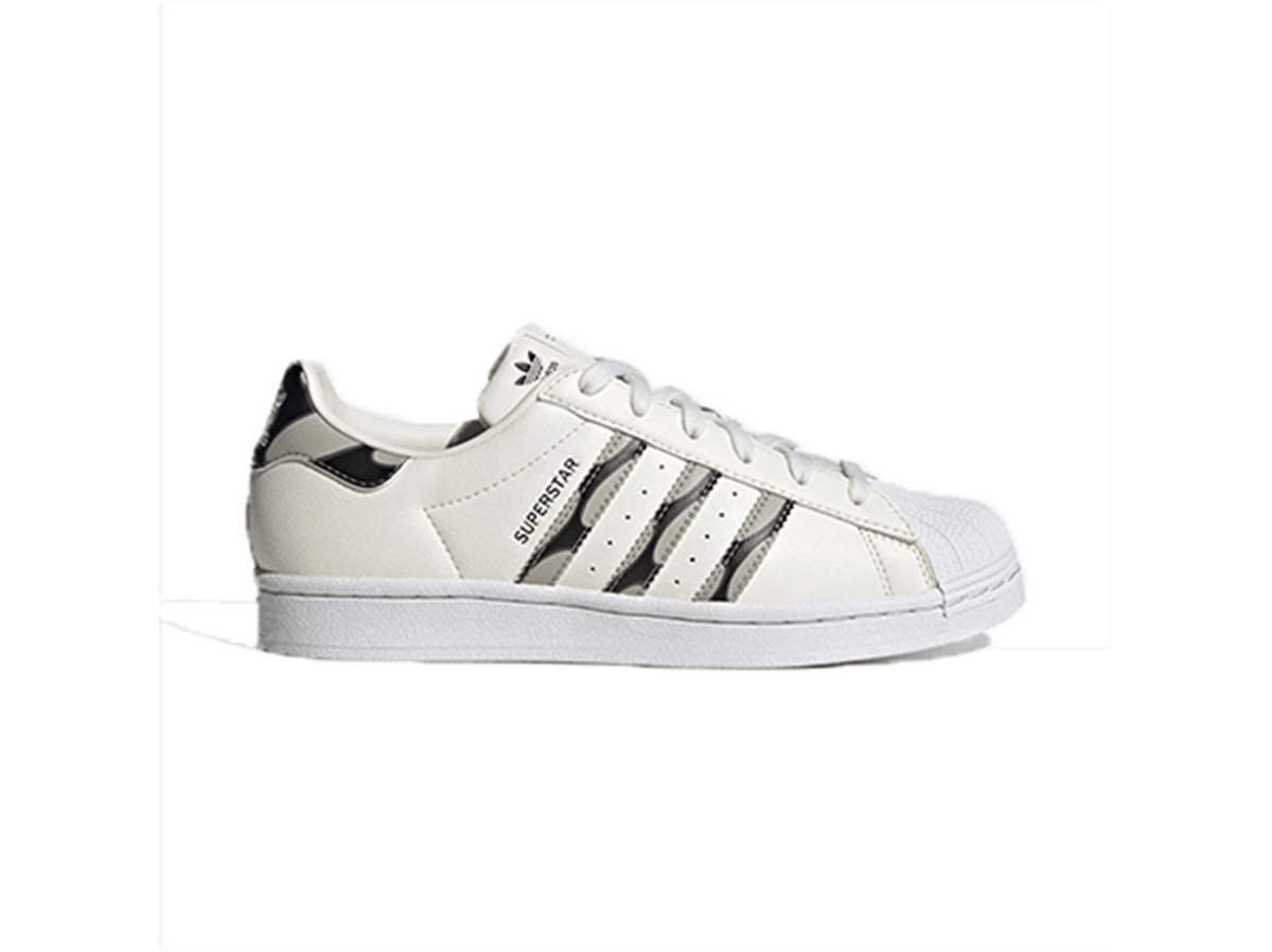 adidas x Marimekko Superstar Kadın Krem Sneaker
