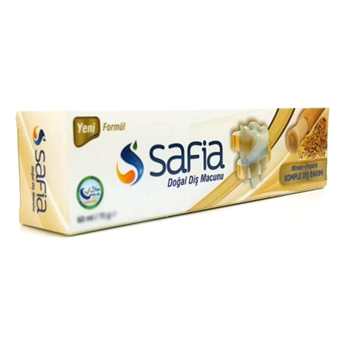 SAFİA DİŞ MACUNU DOĞAL BEYAZLIK 140G