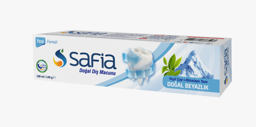 SAFİA DİŞ MACUNU DOĞAL BEYAZLIK 140G