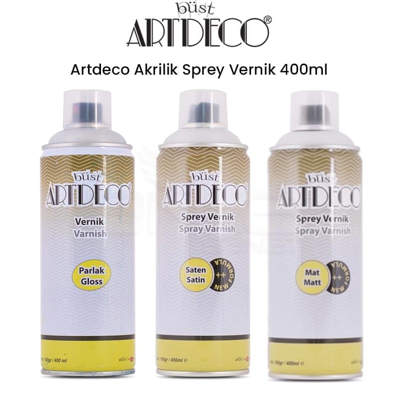 Artdeco Sprey Vernik 400ML Parlak