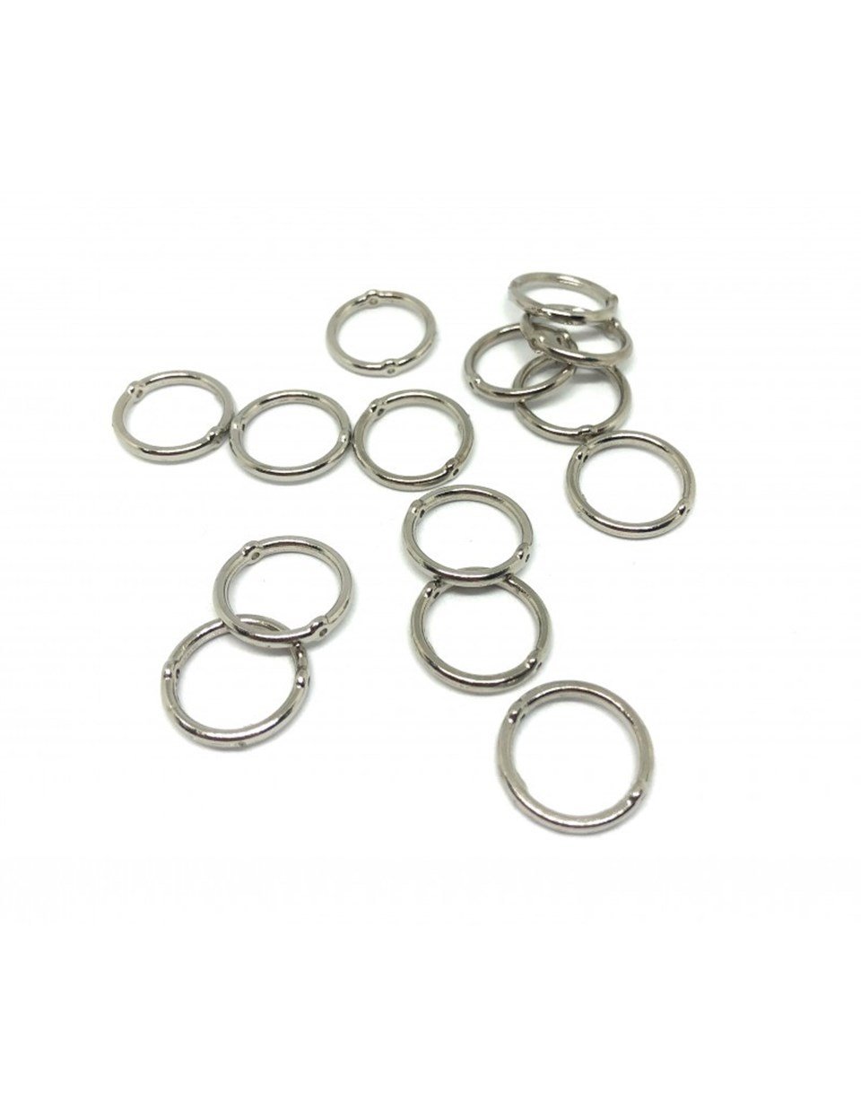 Çift Delikli Metal Halka Model / 10 Adet Paket