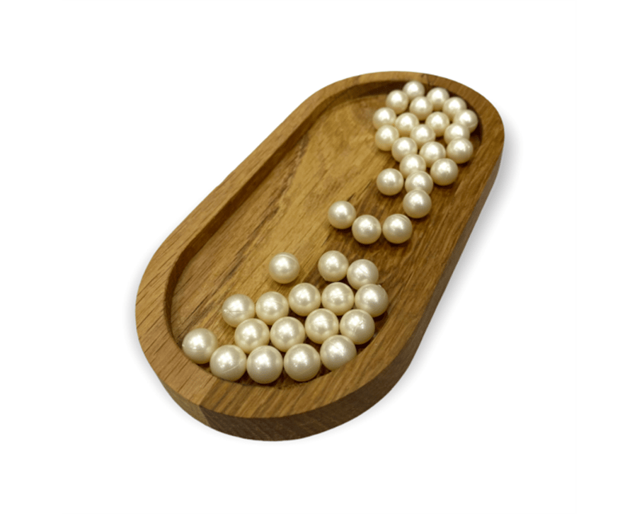 Deliksiz Krem İnci Model 10 Gram 10 MM Paket