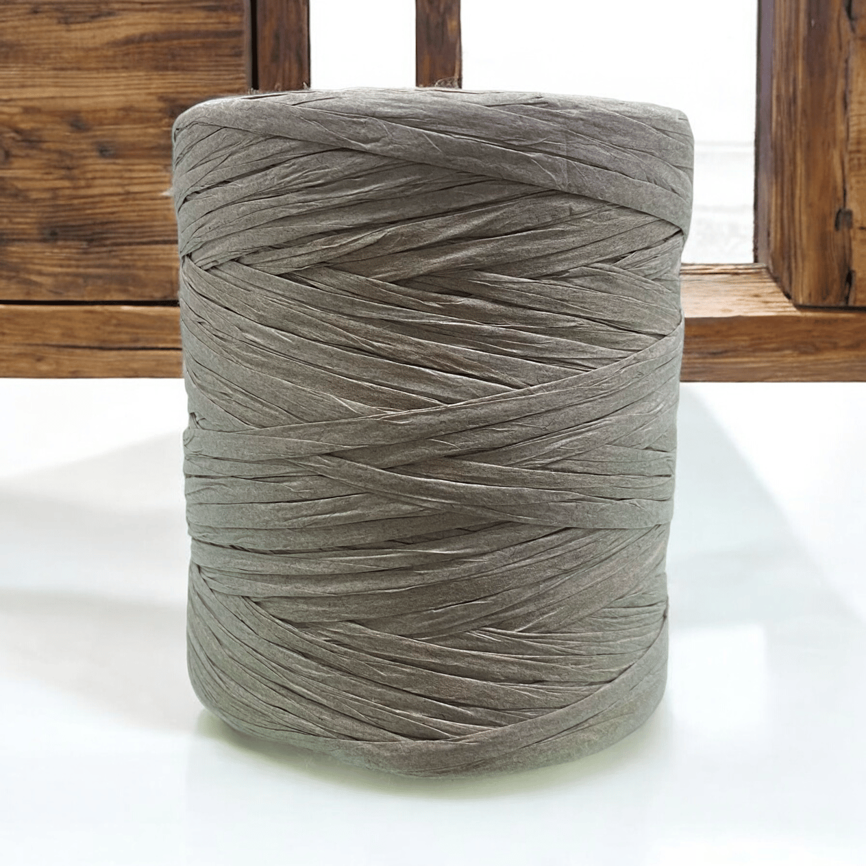 Doğal Rafya İpi 200GR. Koyu Gri