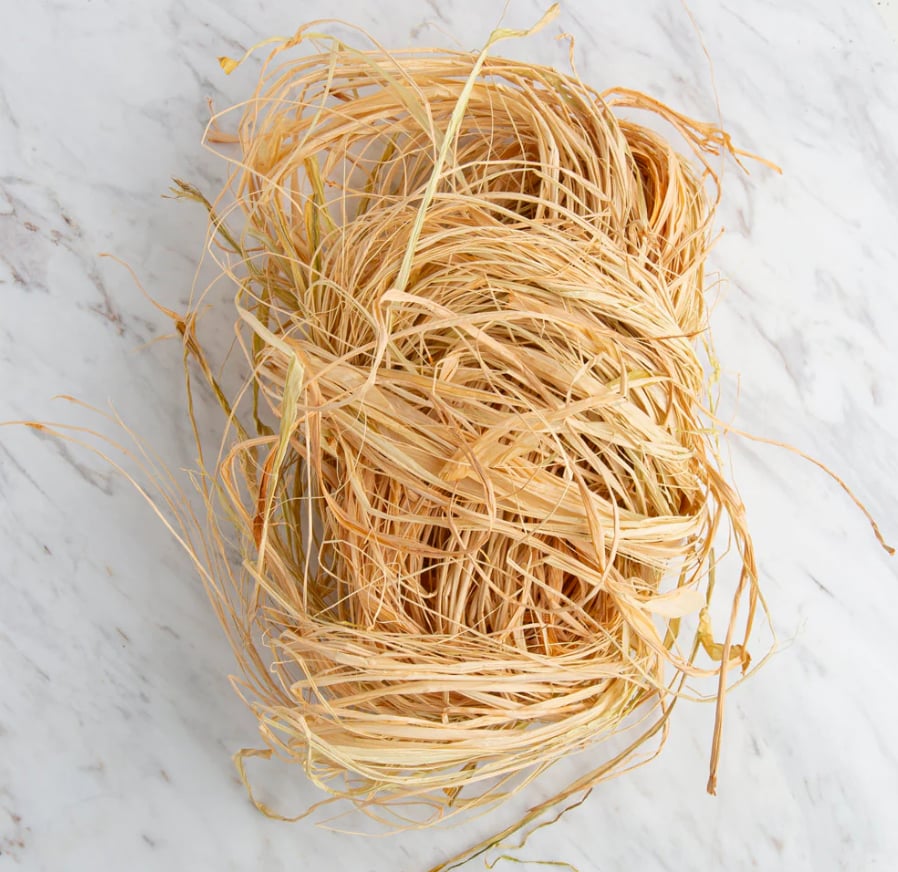 Doğal Rafya Muz Lifi Naturel İp 100 Gr Saman İp Süsleme Malzemesi