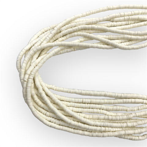 Fimo, Hamur Boncuk (4 MM) Beyaz