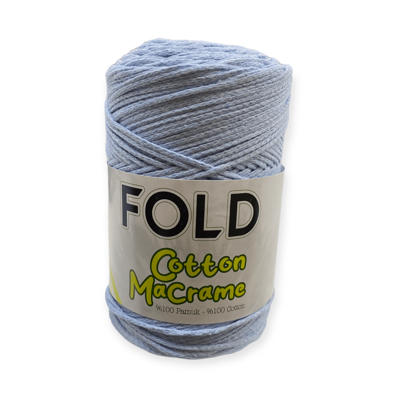 Fold Yarn, Koton Makrome Mavi