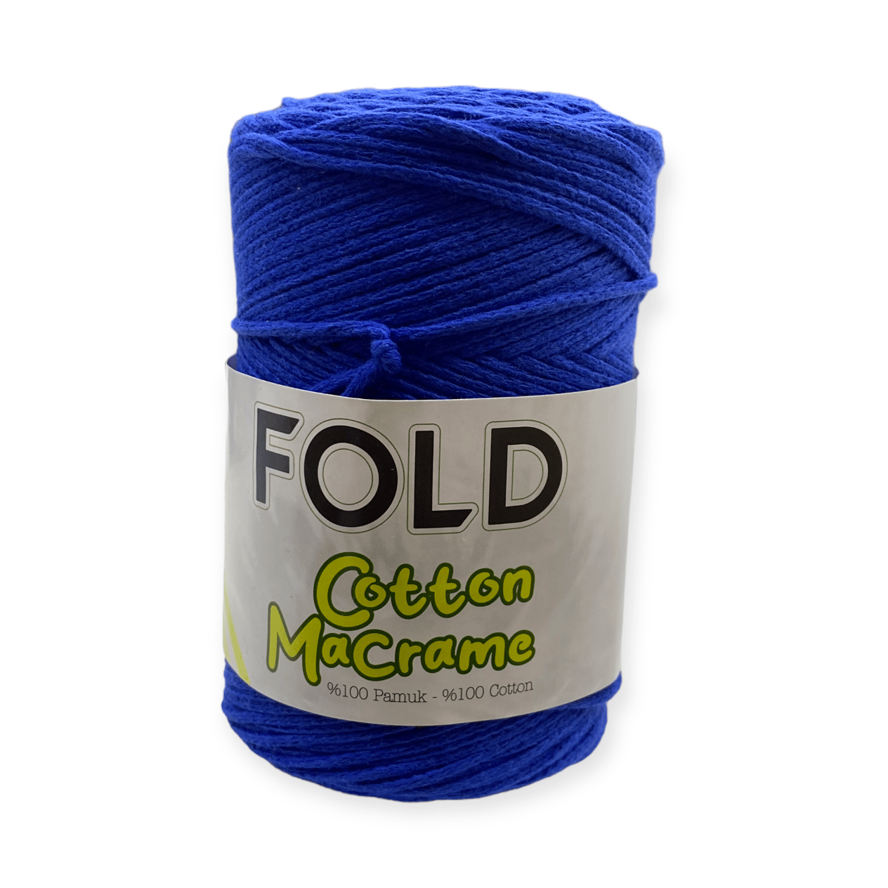 Fold Yarn, Koton Makrome Saks Mavi