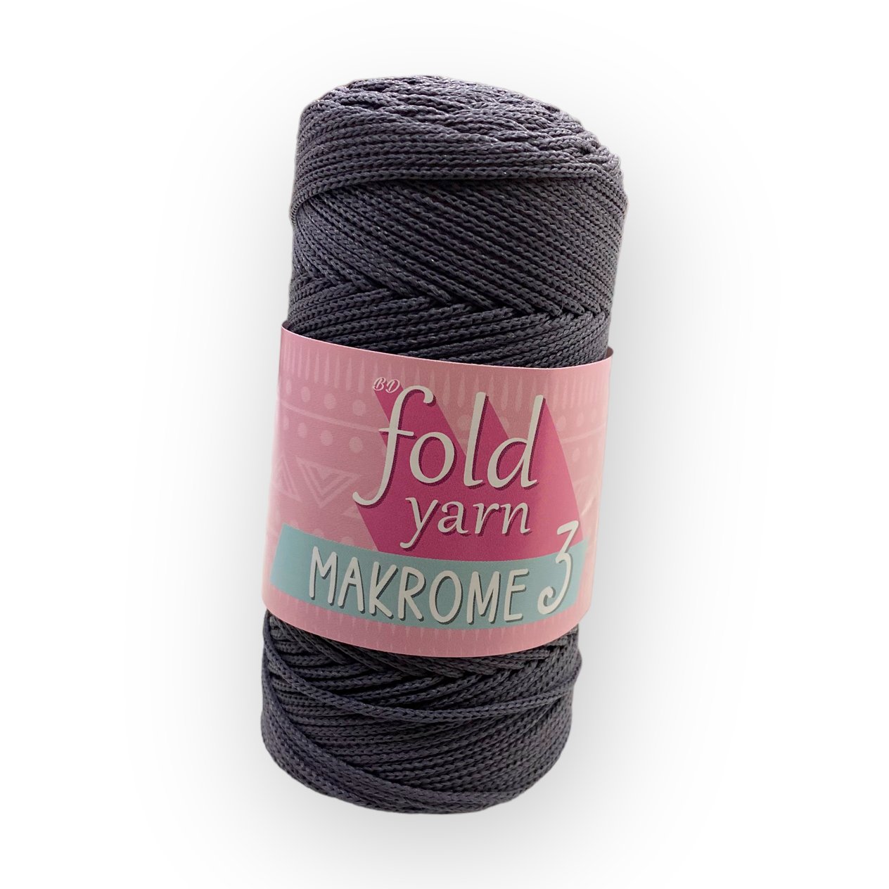 Fold Yarn, Polyester Makrome No:3 Füme