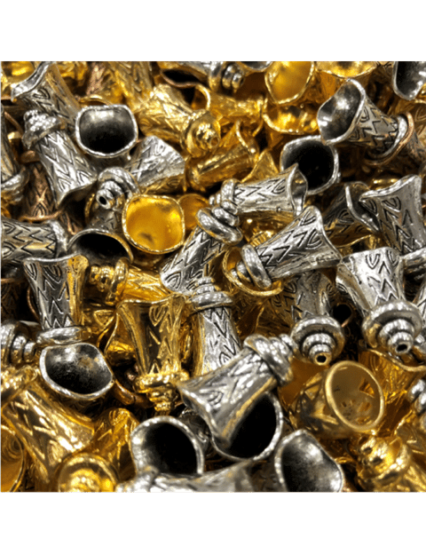 Geniş Ağız Metal Huni Kapama 6'lı Paket / 10 MM