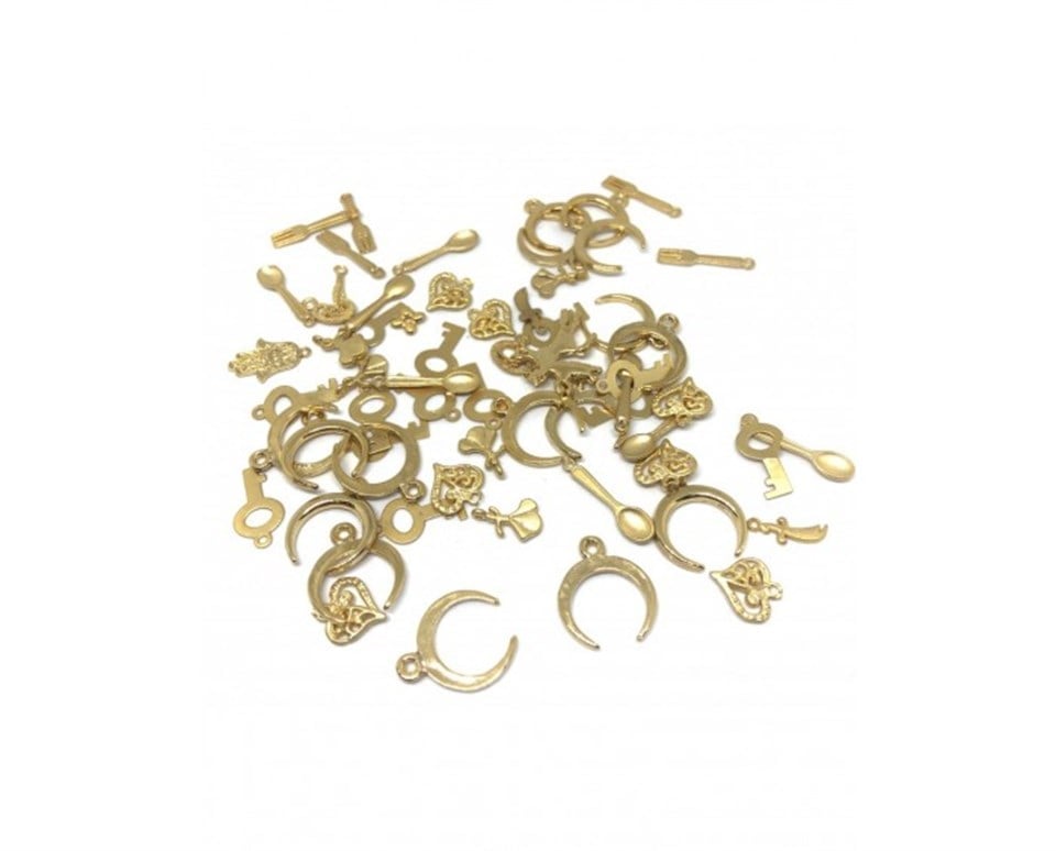 Gold Kulplu Uçlar Karışık 5 ADET Paket 