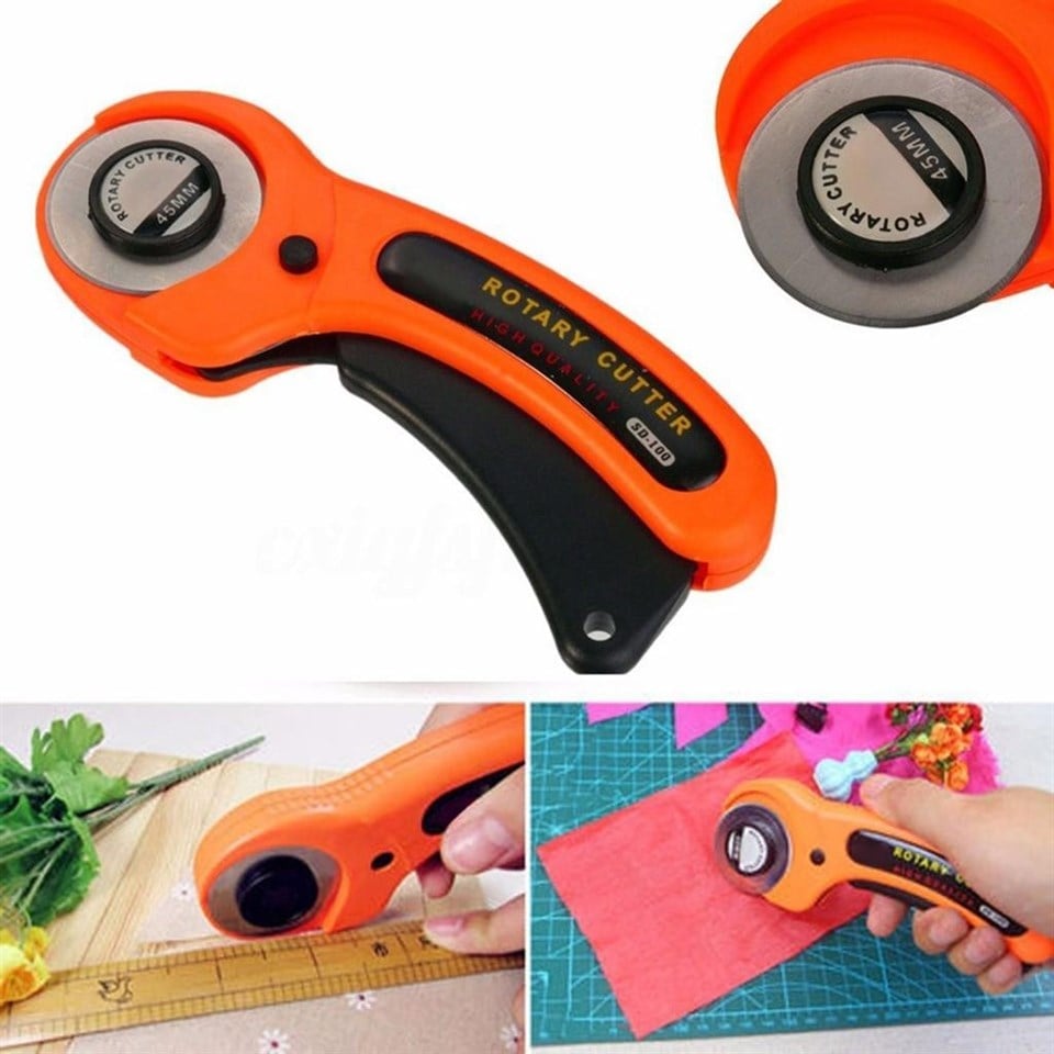 Kumaş Kesim Makası Rotary Cutter 