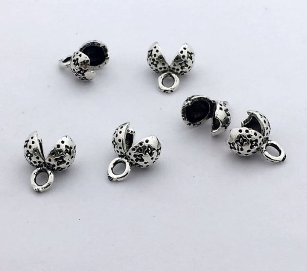 Midye - Düğüm Kapama GÜMÜŞ 0.6 MM / 6 ADET Paket