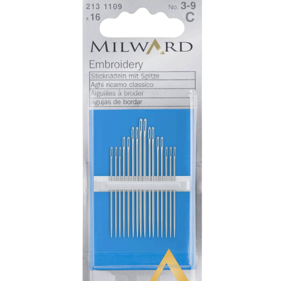 MİLWARD Çelik Nakış İğnesi No: 3-9