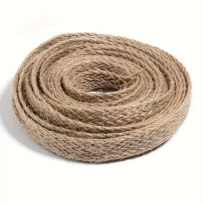 Örme Jüt, Hasır İp 2 CM - 1 Metre